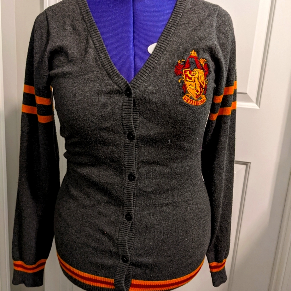 Harry Potter Gryffindor Cardigan Size Large